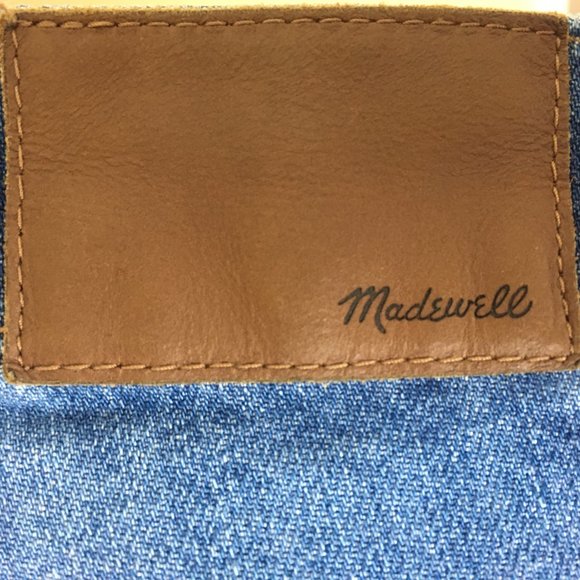 Madewell The High Rise Slim BoyJean Jeans Size 23 Stretch Denim - Picture 8 of 12